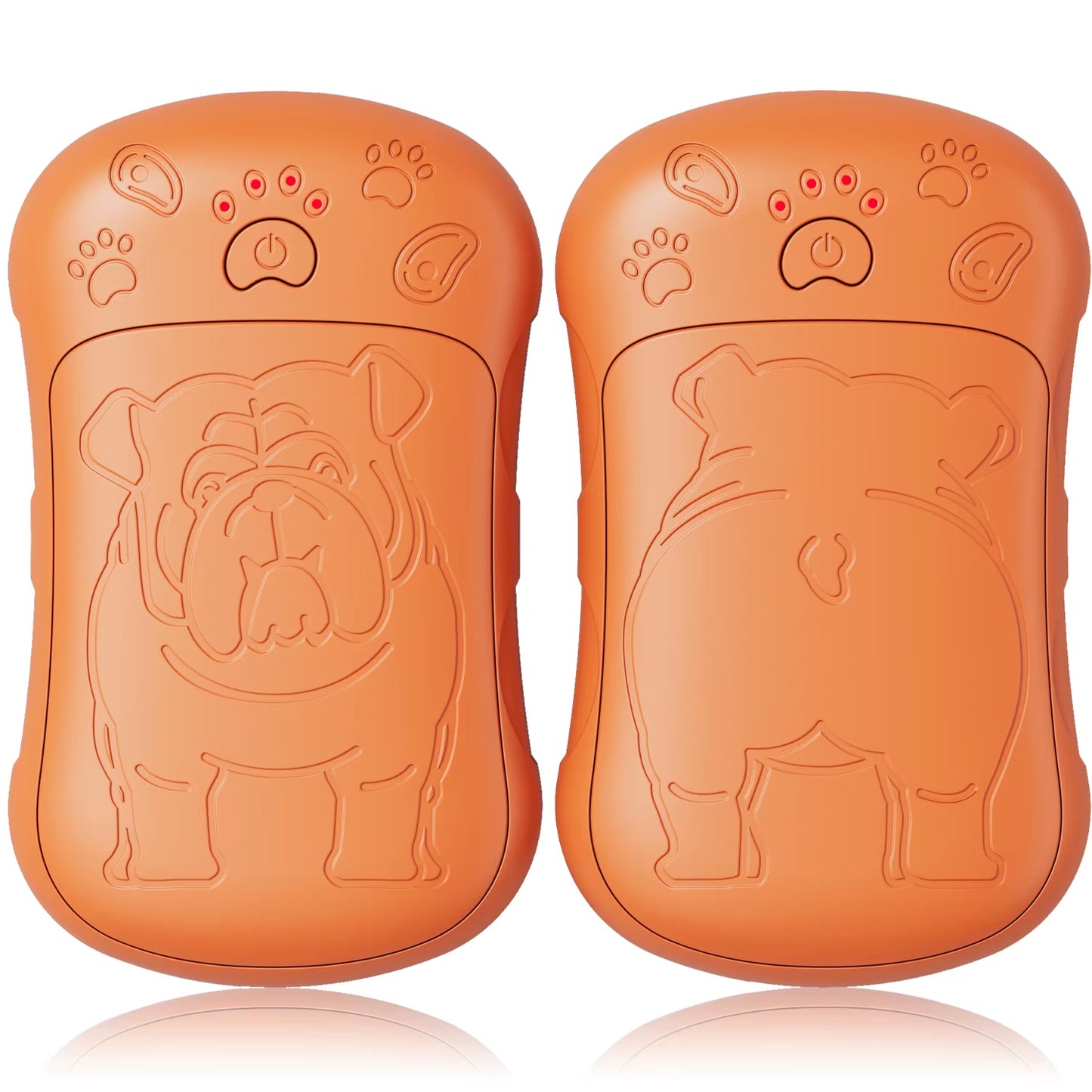 Burrr Paws™ Rechargeable Hand Warmers (2-Pack) Chilly Dog