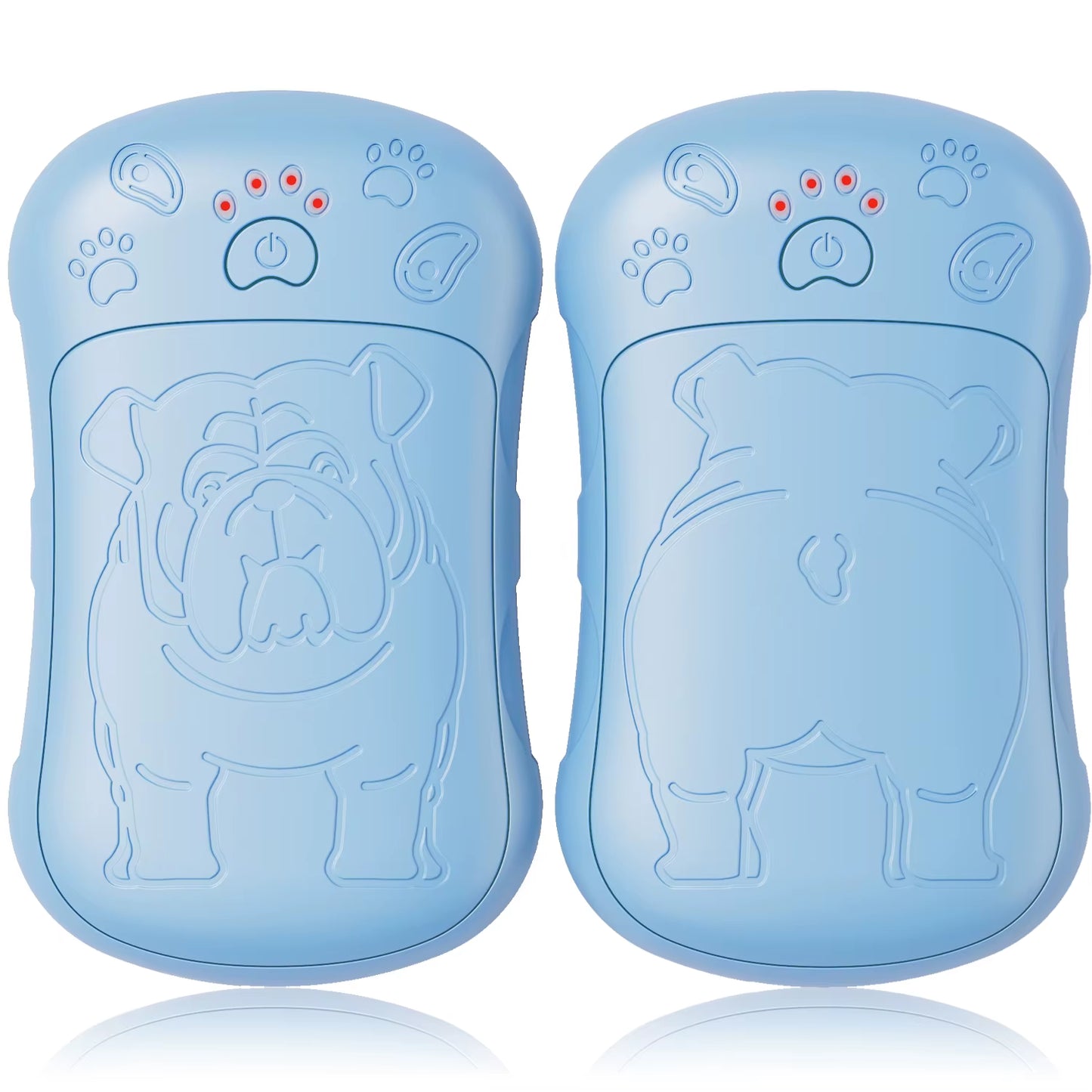 Burrr Paws™ Rechargeable Hand Warmers (2-Pack) Chilly Dog