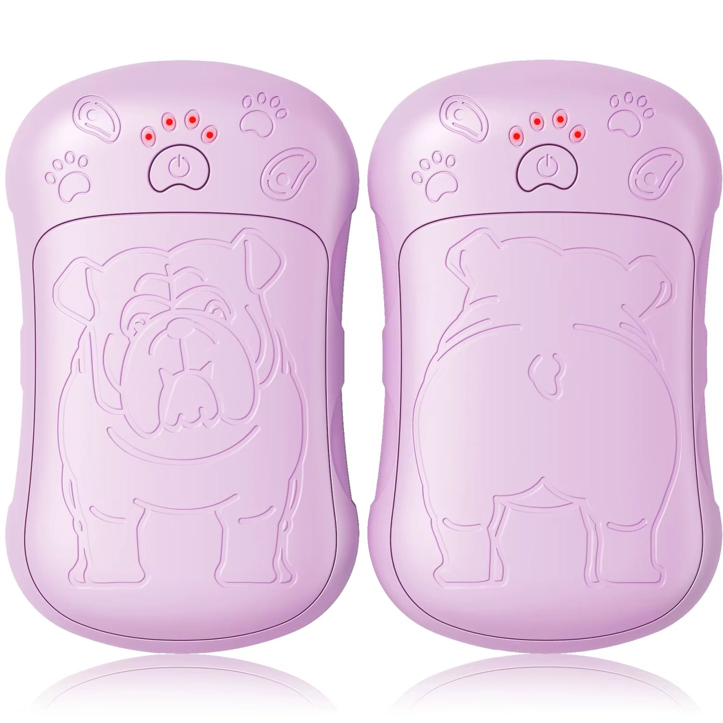 Burrr Paws™ Rechargeable Hand Warmers (2-Pack) Chilly Dog