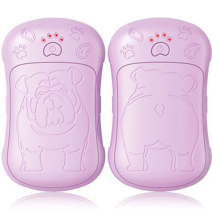 Burrr Paws™ Rechargeable Hand Warmers (2-Pack) Chilly Dog