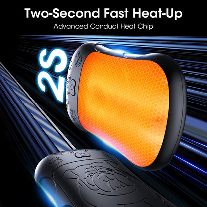 Burrr Paws™ Rechargeable Hand Warmers (2-Pack) Chilly Dog