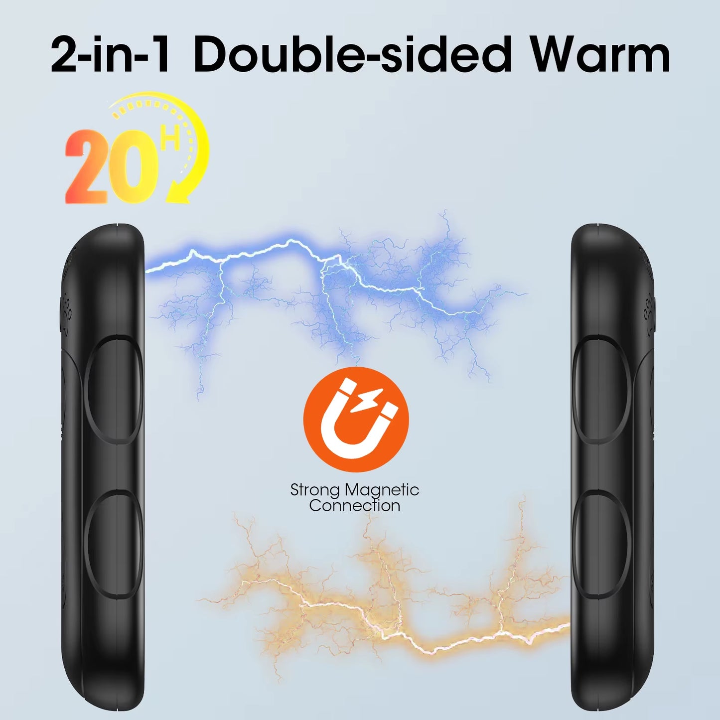 Burrr Paws™ Rechargeable Hand Warmers (2-Pack)