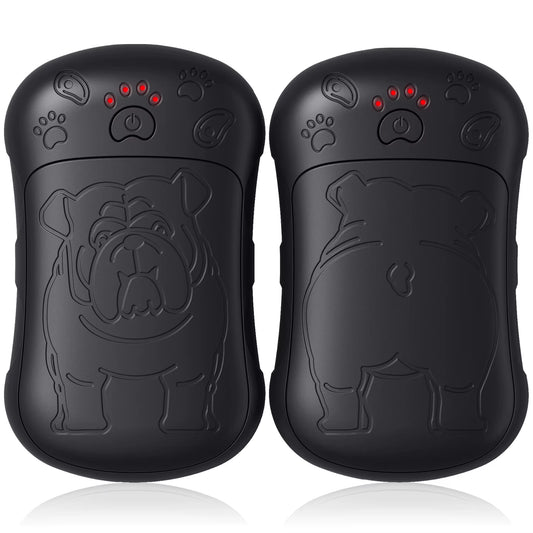 Burrr Paws™ Rechargeable Hand Warmers (2-Pack) Chilly Dog